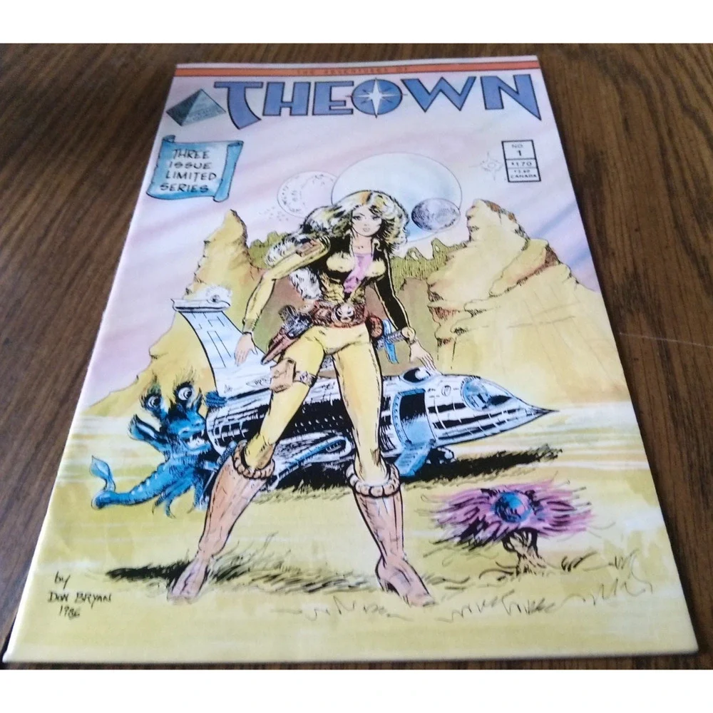 The Adventures Of Theown #1-3 October-December 1986 Pyramid Comics